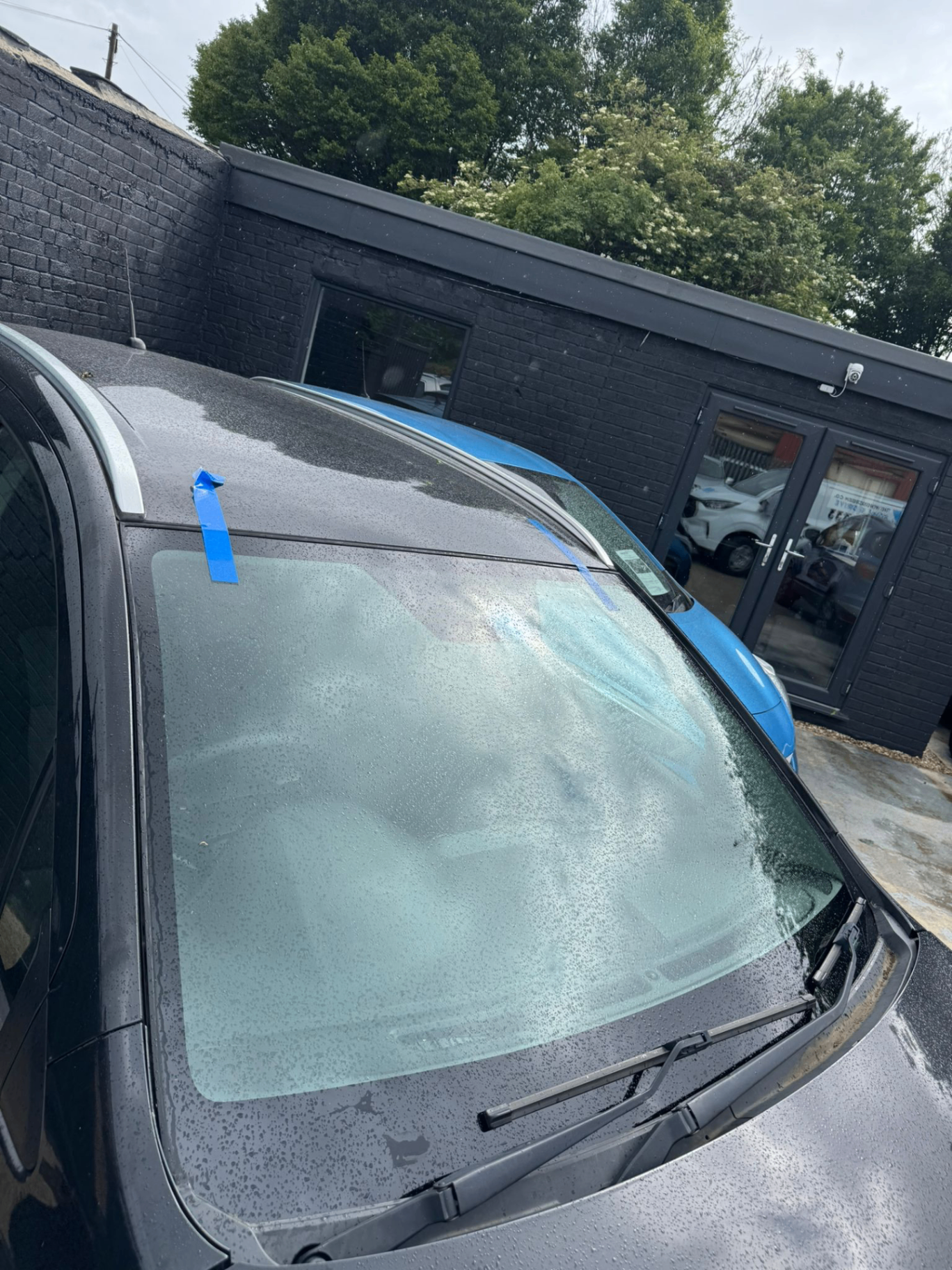 Ford Focus windscreen job in Orton Wistow